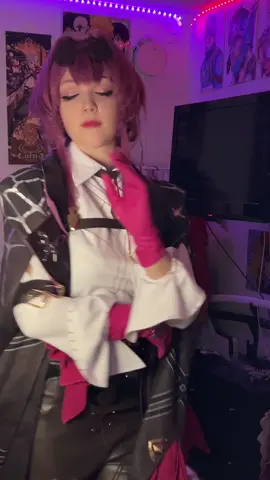 🩷 i love y’all #kafkahonkaistarrail #kafkacosplay #HonkaiStarRail #honkaistarrailcosplay #fypシ 