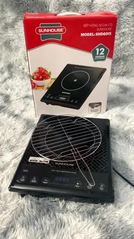 Bếp hồng ngoại cơ sunhousee SHD6011 với công suất 2000W #bephongngoai #bepsunhouse #bephongngoaisunhouseshd6011 #shd6011 
