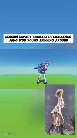 Genshin Impact character challenge Jang Won Young spinning around #jangwonyoung #Neuvillette #Scaramouche #zhongli #xiao #Wriothesley #Venti #Alhaitham #Tighnari #mmdgenshinimpact #GenshinImpact #foryou #ive  #challenge 