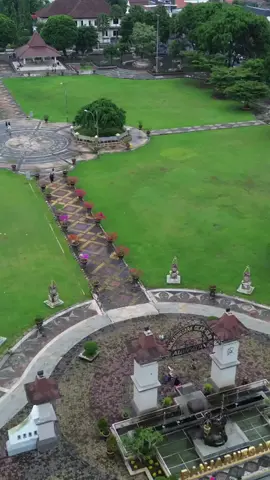 alun alun Banjarnegara 🌏 #droneview #alunalunbanjarnegara @🅾️ctoo Flycam 