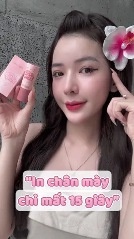 Bí Quyết Đơn Giản Cho Mấy Bà Không Biết Kẻ Chân Mày #PinkStamp #pinkflashvn #eyebrowstamp #reviewlamdep #goclamdep