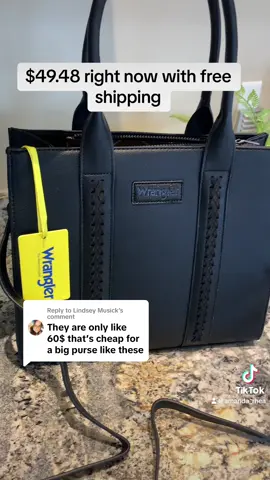 Replying to @Lindsey Musick #wrangler #westernfashion #wranglerpurse #sale #pursecollection #fyp 