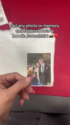 What photo would you get embroidered?#sweatshirt #giftideas #embroidery 