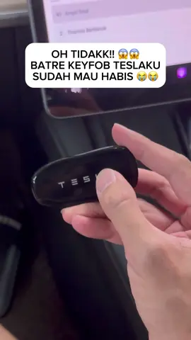 Oh tidak baterai keyfob Tesla ku sudah mau habis !