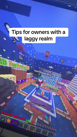 How to help fix a laggy realm Minecraft Bedrock #realms #minecraftbedrock #realmcode #bedrock 