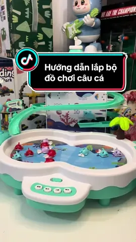 Hướng dẫn lắp bộ đồ chơi câu cá trượt mô hình thác nước#dochoitreem #dochoithongminh #dochoitritue #dochoicauca #dochoicaucachobe #dochoicaucathacnuoc 
