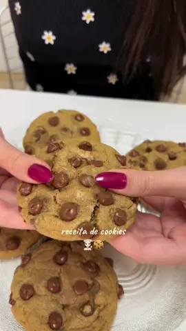 melhor receita de cookies do mundo 🤌🏻 #receita #cookies #foryou 