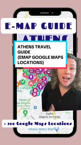 Athens 🏛️ travel guide e-map. With over 200 Google Maps locations in Athens + ELABORATE comment for every pin with an explanation of what it is. And, if relevant, price, how to get there, how to book etc. (note: my other e-maps do NOT have this extra info as a full guide for those islands is available) On the map you can find: ✅ Best things to do in Athens  ✅ Activities & tours in Athens ✅ Restaurants, cafes, brunch/lunch, bakeries, bars, etc. in Athens  ✅ Historical sites in Athens ✅ Museums in Athens ✅ Beaches near Athens ✅ Public transport of Athens & more. So the value of a full Athens guide for so little money, and on your phone in one click. A guide as to how to get it on your phone is provided upon download. . #athens #athensgreece #athenstiktok #athenstips #athensrestaurants #athensguide #athenstravelguide #tzatchickie #greecevisit #greeceholiday #athensthingstodo #greecetravel #greecetraveltips #athensbeaches #athensrestaurants #athensfoodguide 