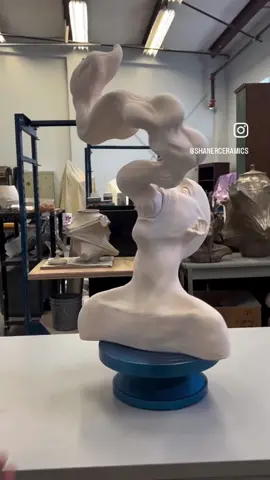 Just pulled ‘Tantrum’ out of the kiln and I am very  happy :) #ceramic #ceramicsculpture #clay #claysculpture #figurativesculpture #satisfying #satisfy #asmr #pottery #jacksonshaner #shanerceramics #ectoplasm #tantrum