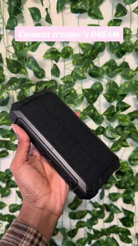 I cant wait to put this to WORK at Disney 😭 #fyp #solarcharger #tiktokshop #contentcreator #vlogging 