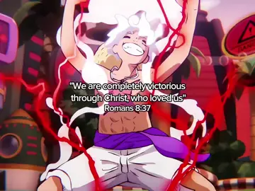Nika is the greek word for victory, so this is biblically accurate. Team Jesus always wins! We are more than conquerors!  #fyp #christianitytiktok #jesus #bible #luffy #lucci #egghead #haki #yonko #onepiece #gear5 #devilfruit #awaken #nika #kizaru #gospel #faith #anime 