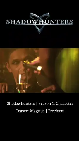 🗡Shadowhunters (Season 1)🗡 Shadowhunters | Season 1, Character Teaser: Magnus | Freeform TAGS #shadowhunterstv  #shadowhuntersedit  #shadowhunterslegacy #saveshadowhunters #shadowhuntersfamily #shadowhuntersseason1 #aleclightwood #magnusbane #izzylightwood #claryfairchild #jacewayland #malec #maleckiss #malecwedding #shumdario #shumdariolove #fyp #fypシ #foryou #parati #johitasolruiz 