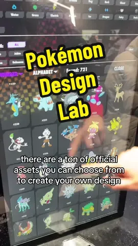 Design your own @Pokémon/ポケモン【公式】t-shirt at the Shibuya Pokémon Center in Tokyo!  #tokyotravel #japantravel #pokemon #pokemondesignlab 