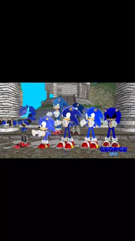 blue da ba dee | Sonic (MMD) #mmdsonic #mmd #sonicdance #sonic #dance 