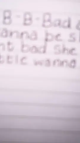 Art#drawing#songlyrics#writting #handwritting#foryourpage#bad#wanna be#fyp