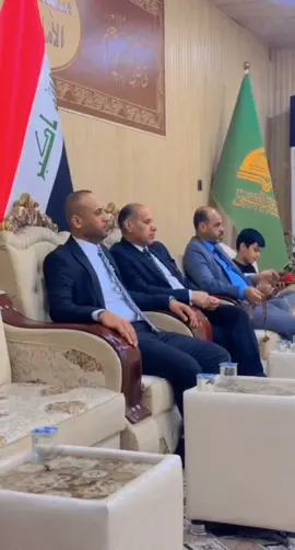 استاذ عباس ماهر اي مقام قضاء الزبير والنائب هيثم الزركاني ابو علي العبادي 