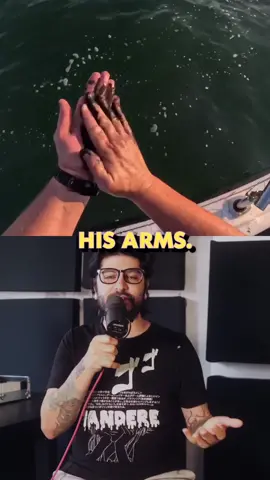 This video shows the strength of squid ink on your skin #Squid #Ink #Ocean #Tattoo #Discovery 