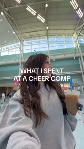 This over two days at an out of state cheer comp🎀🫶🏼📣🌥️#momoffour #motherhood #MomsofTikTok #cheermom 
