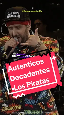 Los Autenticos Decadentes - Los Piratas ☠️ #viral #losautenticosdecadentes #ska 