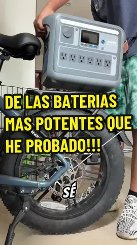 Una de las baterias mas potentes que he probado!! La Probé con ni Bici Electrica!  #AnkerSOLIX #AnkerSOLIXC1000 #fullspeedtogo 