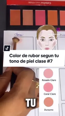 Color de ✨Rubor - Blush✨ que debes usar según tu tono de piel  Cual es tu favorito ?  #blushtutorial #makeup #fyp #maquillaje #aprendeamaquillarte #blush #beautybloggers #clasesonline #rubor 