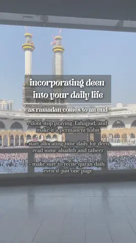 something I have been struggling with a lot recently, is trying to ‘fit in’ my deen within my dunya. but ive come to realise that they can both coexist, in fact its better to plan things around your salah timings, rather than just decide to pray after doing your tasks.  may Allah swt guide us all to the straight path, and help us attain inner peace. 