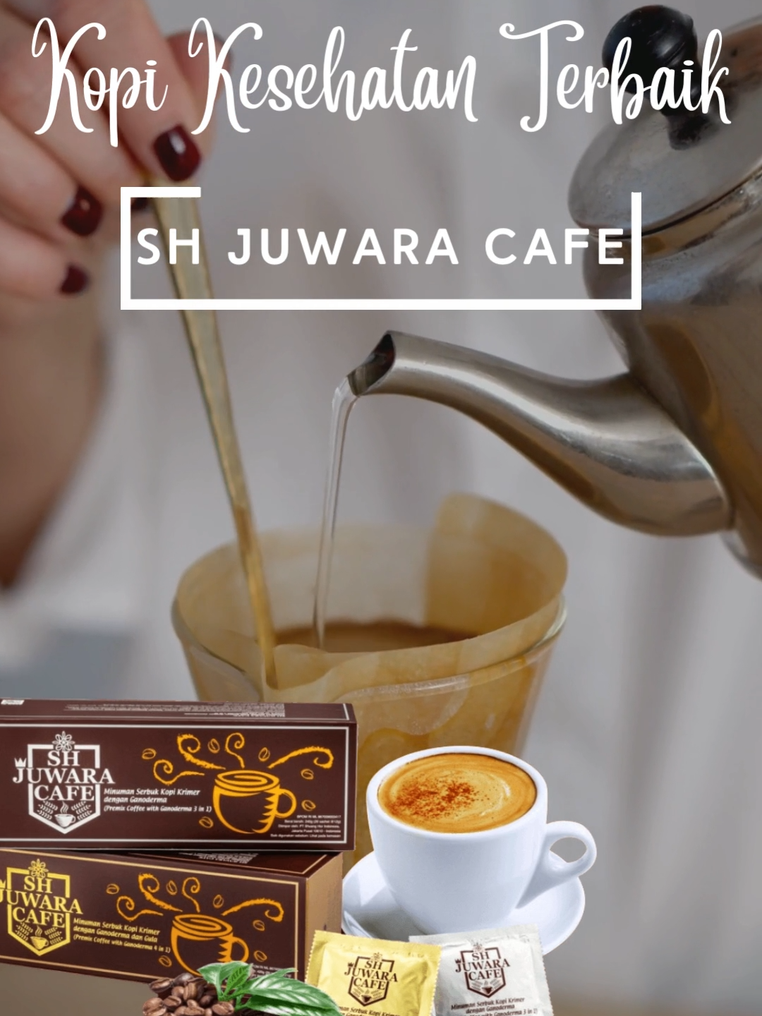 Kopi Kesehatan Terbaik! #minuman #minumansehat #kopi #ngopi #ngopisantuy #kopisehatherbal #bisniskopi #juwaracafe #shjuwaracafe #ganoderma #lingzhi #jamurganoderma #fyp #trendingfyp