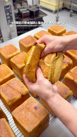 4月限定食パンぜひお召し上がりください！ #嵜本ベーカリー  #嵜本珈琲  #難波カフェ  #大阪パン屋