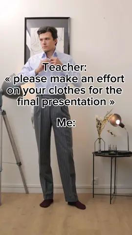 (Brands below) Do you think it’s what he wanted? 🤣   🇫🇷 Bon j’ose espérer que c’est la dernière fois de la saison que je sors le costume en flanelle et que les beaux jours vont faire le retour incessamment sous peu ! On va petit à petit revenir vers les tenues plus printanières et estivales, il me tarde de vous montrer les nouveautés de mon vestiaire ! 👀 Promis ce sera pas que des costumes complets ou des tenues des années 1980 !  Vous aimez la tenue? Dites le moi en commentaires 🤝 🇬🇧 Well, I dare to hope that this is the last time this season I’ll be pulling out the flannel suit, and that the fine weather will be making a comeback soon! We’ll gradually be moving towards more spring and summer outfits, and I can’t wait to show you the latest additions to my wardrobe! 👀 I promise it’s not all going to be suits and outfits from the 1980s!  Do you like the outfit? Let me know in the comments! 🤝 Brands:  Suit by propercloth  Shirt by propercloth Tie by amide hadelin  Braces by poszetkacom  Shoes by mogada munich  #gentlemensfashion #gentlemensstyle #mensclassic #classicsuit#traditionalsuit#styleclassique#spring#outfitinspo#sartorial#vintage#1980s#teacher#student