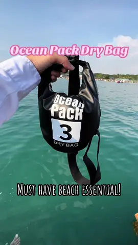 Waterproof Bag for your beach/summer getaway! (Say goodbye sa basa na bag every summer outing) #oceanpack #drybag #beachessentials #beach #Summer #waterproof #waterproofbag #travel #travelessentials #tiktok #tiktokaffiliate #batangas #fyp #fypシ 