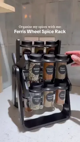 Ferris Wheel Spice Rack 😍🌶️🧂🎡 #organiseyourhome #spicerack #spiceorganization #spicesandherbs #justspices #spicesofindia #organizedhome #organizewithme #organising #spicedrawer #spicejars #kitchenorganization #kitchenorganizer #kitchenorganisation  #kitchenorganizing  #takealot  #capetownliving  #capetownsouthafrica  #capetownsouthafrica  #southafricanfoodie #southafricanfoodies  #southafricanfoodblogger  #capetownfoodie  #capetownfoodies  #tiktokcapetown  #capetowntiktok  #capetowntiktoker