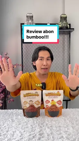 Hi moms! Bumboo Abon Ayam dan Bumboo Abon Sapi itu dibuat dari daging ayam dan daging sapi asli lho, dan tentu aja bebas dari 3P: Perisa, Pewarna dan Pengawet.  Teksturnya yang lembut serta rasanya yang gurih alami pastinya bikin si kecil semakin lahap makan! Cocok banget dimakan langsung atau dijadikan topping untuk nasi atau bubur. Yuk sajikan Bumboo Abon Ayam & Sapi untuk Mpasi si kecil! #BumbooAbonAyam #BumbooAbonSapi #ResepMpasi #ResepSehatAnak