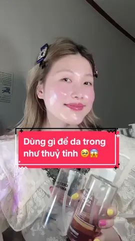 Thực sự căng bóng í thử đi mn 🥹😱 #minahprincesskorea #mahoeliquid #koreanbeauty #koreanskincare #korealife #antirosinaampoule #deepmoistampoule #glassskin #glowingskin #tips 