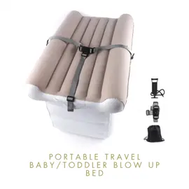 Introducing our innovative Portable Travel Baby/Toddler Blow Up Bed—a must-have for on-the-go families seeking comfort and convenience during journeys by flights, cars, trains, or buses. This inflatable mattress for kids is designed with meticulous attention to detail, ensuring a quiet and safe travel experience for your little one, whether the trip is short or long.Key Features:1. Quiet and Safe Travel: The inflatable travel bed boasts surround safety bumpers and double security protection, providing stability and preventing your baby from rolling off the bed during transit. This ensures peace of mind for parents and a snug, secure space for your child.2. Comfortable and Durable: Crafted from high-quality PVC and breathable flocking material, our inflatable bed is both comfortable and robust. The materials used are strong and sturdy, promising durability throughout your journeys.3. Easy to Carry: Weighing lightly, our inflatable bed is effortlessly portable, making it ideal for travel. The compact fold-away design ensures easy storage in luggage or car compartments.4. Quiet and Easy Inflation: Inflate the bed discreetly and efficiently with the included hand pump, ensuring a silent process that won’t disturb your baby or fellow passengers. For added convenience, upgrade to our wireless smart pump (available for purchase separately), which inflates and deflates the bed in just 30 seconds.5. Versatile Use: This inflatable bed is versatile, fitting most airplane seats including bulkhead compartments and car seats. It's suitable for economy class, business class, and long-distance travel, offering comfort and support wherever you roam.6. Specifications:Size: 80 x 60 x 50cmIncludes: Inflatable bed, safety straps, and hand pumpAdditional Information:The Portable Travel Baby/Toddler Blow Up Bed is the ultimate solution for families on the move. Whether you’re embarking on a road trip, catching a flight, or commuting by train, this bed ensures your child's comfort and safety throughout the journey. The lightweight and compact design, coupled with the ease of inflation and deflation, makes this bed a practical choice for parents seeking hassle-free travel solutions.Upgrade your travel experience today with our Portable Travel Baby/Toddler Blow Up Bed. Your child's comfort and happiness are our priority—because every journey should be an adventure, not a challenge. #TravelWithKids #OnTheGoSleep #ToddlerTravel #InflatableBed #FamilyTravel #PortableBed #TravelEssentials #ComfortOnTheGo #BabyTravelGear #QuietJourneys #EverydayEssentials #fyp#fyi  #travelbed #SmallBusiness #smallbusinesscheck #snallbusinessowner #femaleentrepreneur #femalebusinessowner #viralvideo 