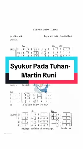 Syukur Pada Tuhan-Lagu Komuni-Cipt.:Martin Runi#fypシ゚ #lagukomuni #lagurohanikatolik #lagumisakatolik #syukurpadatuhan #martinruni #partiturlagumisa#fypシ゚viral 