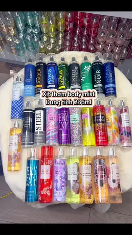 Xịt thơm body mist 236ml nhiều mẫu cho nam và nữ đây ạ #xitthom #bodymist #lamdep #viral #xuhuong 