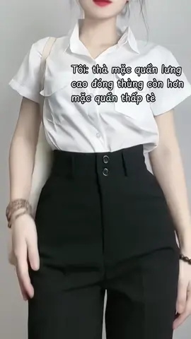 Quần tây baggy lưng cao 2 nút, có cả màu xanh đen mấy bà mang đi học được luôn nè #quantaycapcao #quancapcao #quanbaggy #quanbaggynu #xuhuong #quantay 