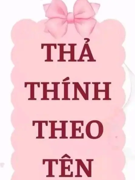 ai có tên trong danh sách này thì vô nhận nè