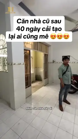 Căn nhà gây tranh cãi. Cải tạo đẹp như này tại sao phải mua nhà mới 😭😭😭 #caitaonha #xh #noithatjama 