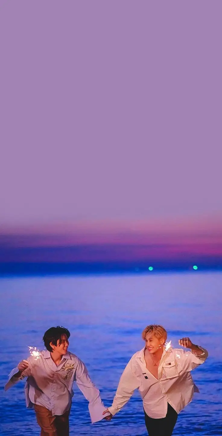 wallpaper BounPrem #Bounprem #boun #bounpremisreal #bounprem🥦💜 #premspace #thaiblactors 