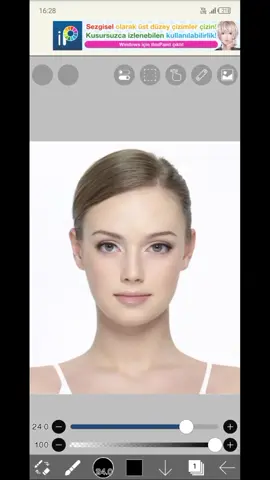 ibisPaint x make-up #keşfetteyizzz #keşfetbeniöneçıkar #keşfett #keşfettiktok #viral #global #ibispaintx #makeup #makeuptutorial 