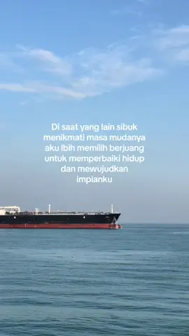 Fokus perbaiki ekonomi dan mewujudkan impian #pelautindonesia #pelautpunyacerita #pelautindonesiatiktok #fyppelaut #storytime 