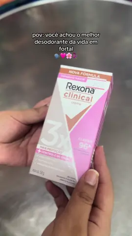 A melhor versao do rexona clinical em Fortal com oferta! 🩷🧞‍♀️🌸 #rexonaclinical #clinical #fortal #fy