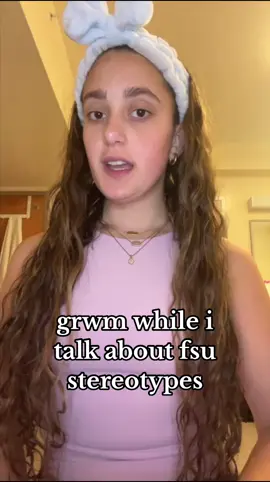 my attempt at debunking the ever-popular stereotypes surrounding Florida State University #grwm #grwmroutine #fsu #floridastate #tallahassee #florida #floridacheck #college #collegelife #collegetown #sorority #sororitylife #party #partyschool #stereotypes #collegestereotypes 