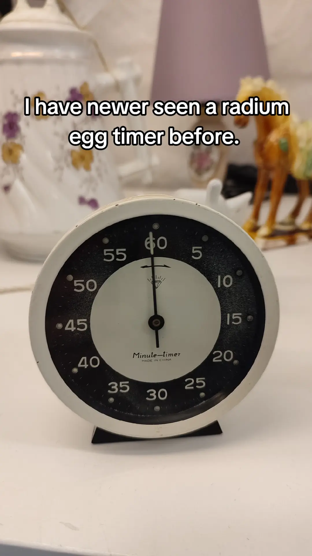 It wasn't that radioactiv. #fyp #foryou #trrending #trending #tiktoktrend #radium #radiumclock #radiumeggtimer 