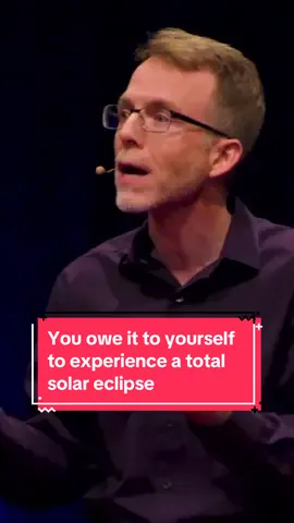 Before you die, you owe it to yourself to experience a solar eclipse, says science writer David Baron. In his TED Talk, he shares how his viewing of the 1998 solar eclipse changed his life. “It is the ultimate experience of awe,” he explains, while calliing on humans to use this shared experience to come together as a species. Visit the 🔗 in ☣️ to watch his full talk. #TEDTalk #STEM #eclipse #SolarEclipse #solareclipse2024 #Astronomy