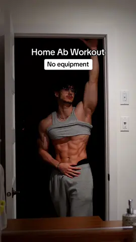 Home Ab Workout (No equipment) 🦾 Follow me for more fitness tips & workouts :) Link to apply to my 1-on-1 coaching is in my bio 🤝 🦍 @gorillamind | code HUSSEIN for 10% off your supplements  🐺 @retaliationproject | code “HUSSEIN” #foryou #foryoupage #gymtips #GymTok #workout #abs #abworkout 