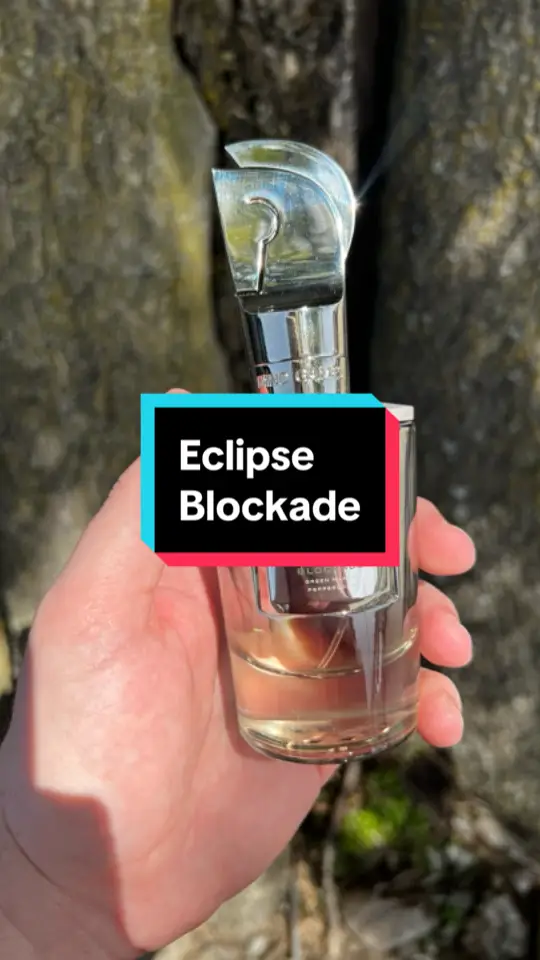 Eclipse Scent of the Day! Mind Games Blockade! Just like the moon blocking the sun… This fragrance often gets called “Mango-Ventus” for being a mango take on that classic Creed Aventus DNA. Its my favoeite version of that DNA, and this is one of my favorite colognes in my entire collection! #fragrance #cologne #perfume #fragrancetiktok #colognecollection #ryexfragrances 