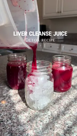 Heal your liver with a liver cleanse (:  Ingredients:  1 cucumber 4 carrots  1/2 stalk of celery  1 thumb sized ginger  3 beets  #CapCut 