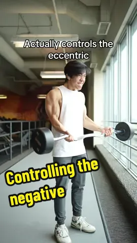 A very often overlooked part of weight training is the eccentric (the portion of the lift where the muscle is stretching). If your goal is to maximize hypertrophy, you should be controlling the eccentric in some way — I recommend aiming for a 2 second tempo when doing so This will also allow you to fail SOONER in the lift and can perhaps help you limit overall fatigue by allowing you to get the same stimumuls with less reps. #fyp #Fitness #gym #bodybuilding